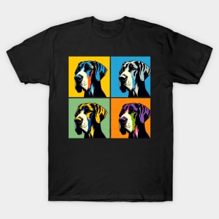 Great Dane Pop Art - Dog Lover Gifts T-Shirt